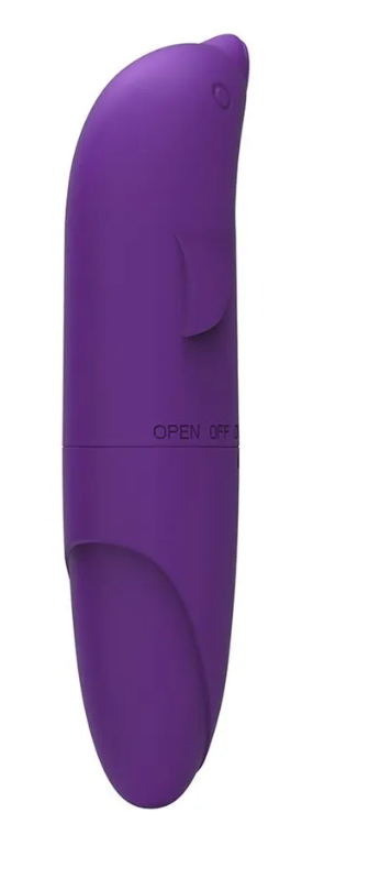 Vibrador Ponto G em Formato de Golfinho em ABS