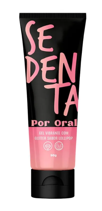 Sedenta Por Oral Gel Comestível com Glitter