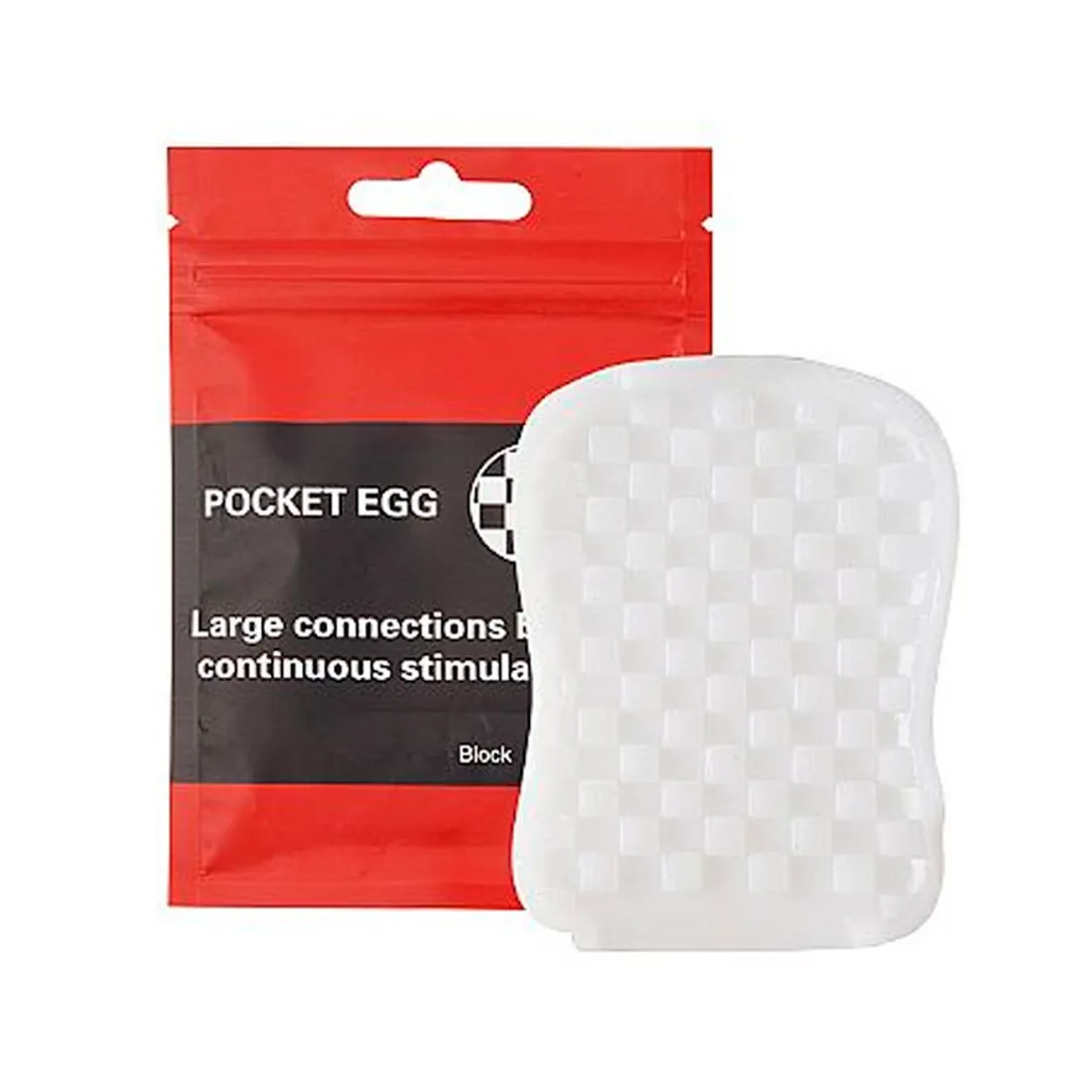 Pocket Egg Masturbador Masculino com Textura Versão de Bolso