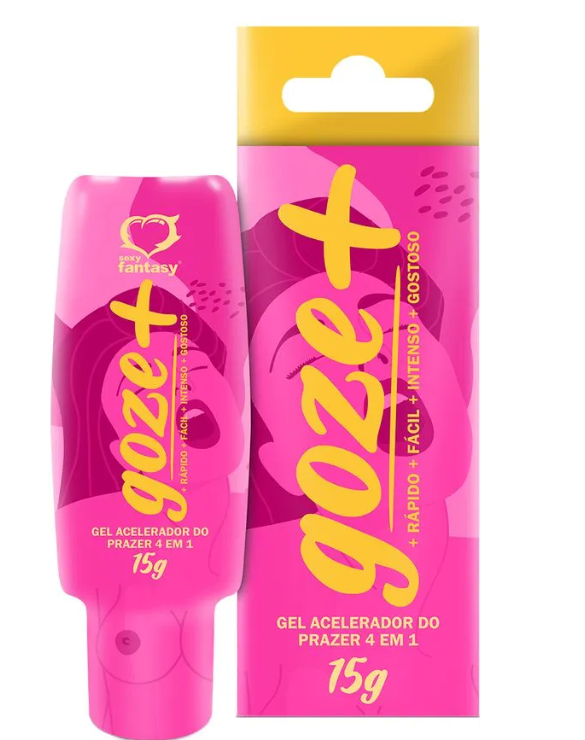 Goze + Gel Acelerador do Prazer 4 em 1